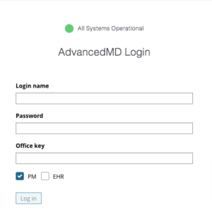 AdvancedMD Patient Portal Login