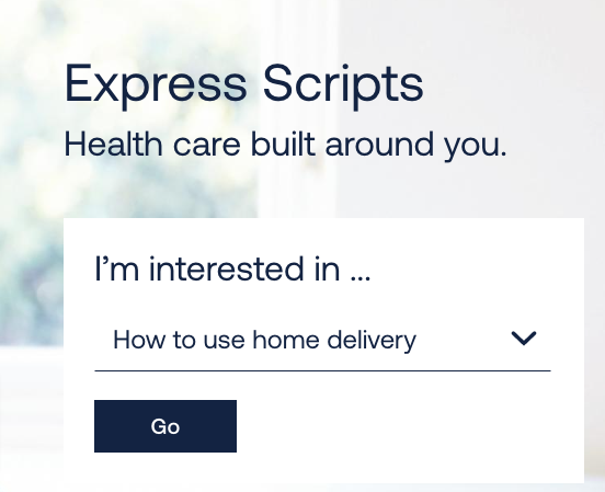 Express Scripts Patient Portal