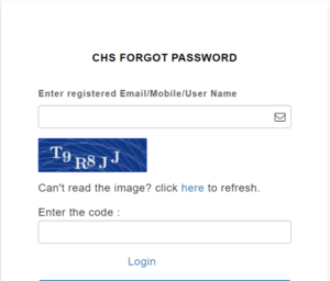 forgotten your CHS Patient Portal login password.