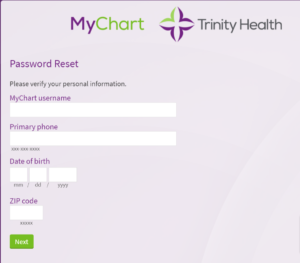 forgotten your IHA Patient Portal login password